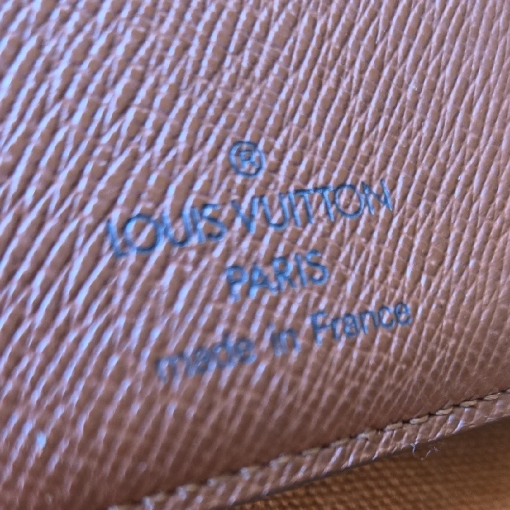Louis Vuitton Brown Monogram Wallet Compact Design